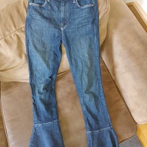 MOTHER Cha Cha flare jeans size 24